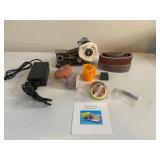 MINI BELT SANDER & POLISHING MACHINE KIT W/ POWER