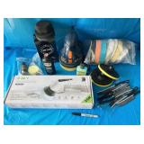 AUTO DETAILING TOOLS, POLISHER & CLEANING BRUSH LO