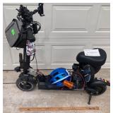 FOLDING ELECTRIC MOBILITY SCOOTER W/ ACCESSORIES &