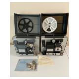 (2) VNTG BELL & HOWELL AUTOLOAD 8MM PROJECTORS