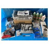 BICYCLE ACCESSORIES & REPAIR SUPPLIES LOT