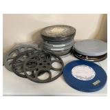VINTAGE 16MM FILM REELS, CANISTERS & MOVIES