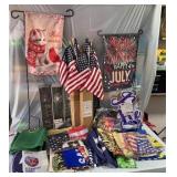LG COLLECTION OF YARD FLAGS