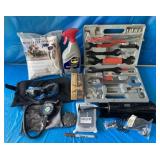 BICYCLE TOOLS & ACCESSORIES LOT