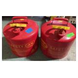 PAIR OF GAS CANS