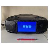 AIWA PORTABLE DVD/CD BOOMBOX W/ LCD SCREEN/REMOTE
