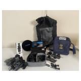 PRO HERO9 BLACK CAMERA & LARGE ACCESSORY LOT