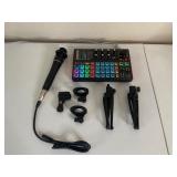 USB MIC & V8 AUDIO INTERFACE PODCAST KIT