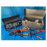 CRAFTSMAN TOOLBOX, SOCKETS & HAND TOOLS LOT