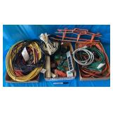 EXTENSION CORD & POWER ACCESSORY LOT