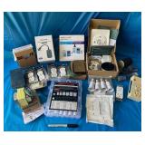 MIXED ELECTRICAL & INCUBATOR SUPPLIES LOT
