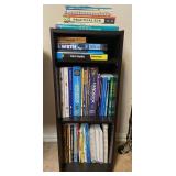 LARGE HAM RADIO REFERENCE LIBRARY & SHELVING UNIT