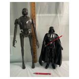 STAR WARS FIGURES/TALKING DARTH VADER