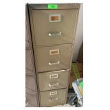 4-DRAWER METAL FILE CABINET