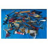 MIXED HAND TOOLS, DRILL BITS, FILES & MORE