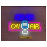 LED 'ON AIR' & 'ON AIR' RECORDING STUDIO LIGHT