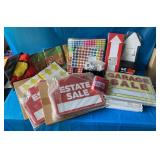 ESTATE SALE ADVERTISING & SIGNAGE SUPPLY LOT