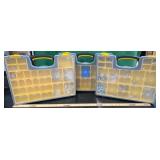 ASSORTED HARDWARE ORGANIZING CASES