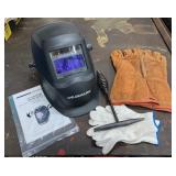 WELL SAMURAI AUTO DARKENING HELMET/SUPPLIES