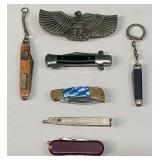 7 VINTAGE POCKET KNIVES