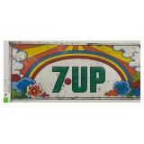 AUTHENTIC VINTAGE 7 UP SIGN