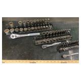 3 CRAFTSMAN INDEXED SOCKET SETS