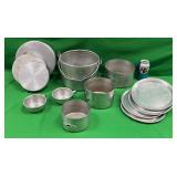VNTG ALUMINUM CAMP COOKWARE/MESS KIT