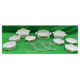VNTG CORNING WARE CASSEROLE DISHES
