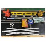 LEVELS, SQUARES & MEASURING TOOLS