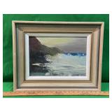 SIGNED ORIGINAL OIL ON CANVAS SEASCAPE