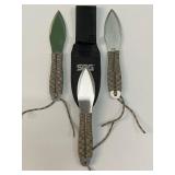 SOG THROWING KNIFE SET & SHEATH
