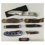 8 OLD KNIVES (NEED REPAIR)