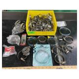 LARGE COLLECTION OF HOSE CLAMPS
