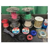 ASSORTED ELECTRICAL WIRE & CABLE LOT