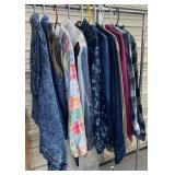 11 PCS WOMENS JACKETS/SHIRTS