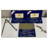 ALVIN PRECISION DRAWING INSTRUMENT SETS &