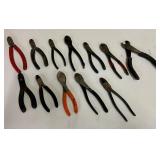 ASSORTED CUTTERS & PLIERS