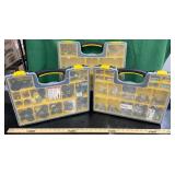 ASSORTED SHOP HARDWARE & FASTENER ORG CASES
