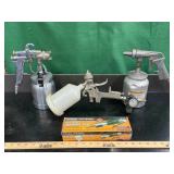 AIR SPRAY GUN & PNEUMATIC TOOL LOT