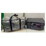 2 FULL BAGS CLOTHES ( ASSORTED & HATS)