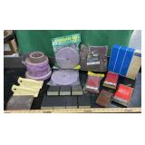 ABRASIVES, SANDING BELTS & SUPPLIES