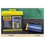 NITECORE INTELLICHARGER & POWER INVERTER