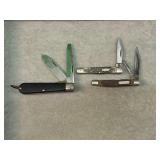 3 VINTAGE POCKET KNIVES