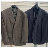 2 MENS SPORTS COATS (42R)