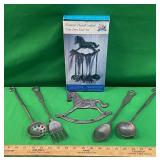 HANDCRAFTED CAST IRON TOOL SET