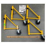 SCAFFOLD OUTRIGGER CASTOR SET