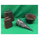 PRIMITIVE CAST IRON LOT