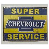 CHEVROLET SUPER SERVICE SIGN