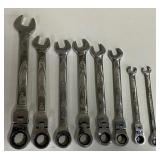 CRAFTSMAN FLEX-HEAD RATCHETING METRIC WRENCHES