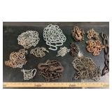 ASSORTED CHAIN PARTS